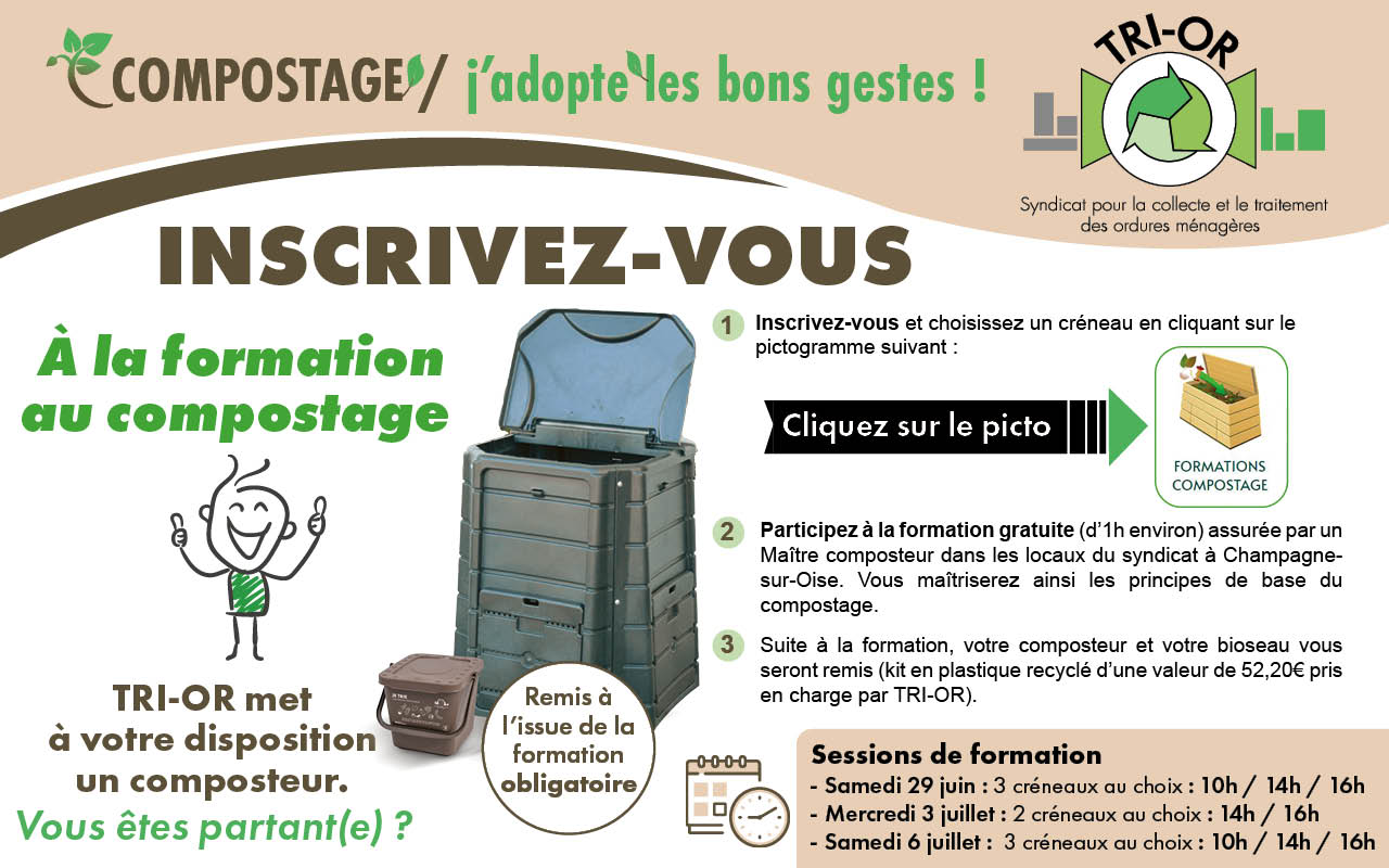 Inscrivez-vous à la formation au compostage