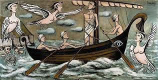 Bernard Buffet - Ulysse et les Sirènes (1993)