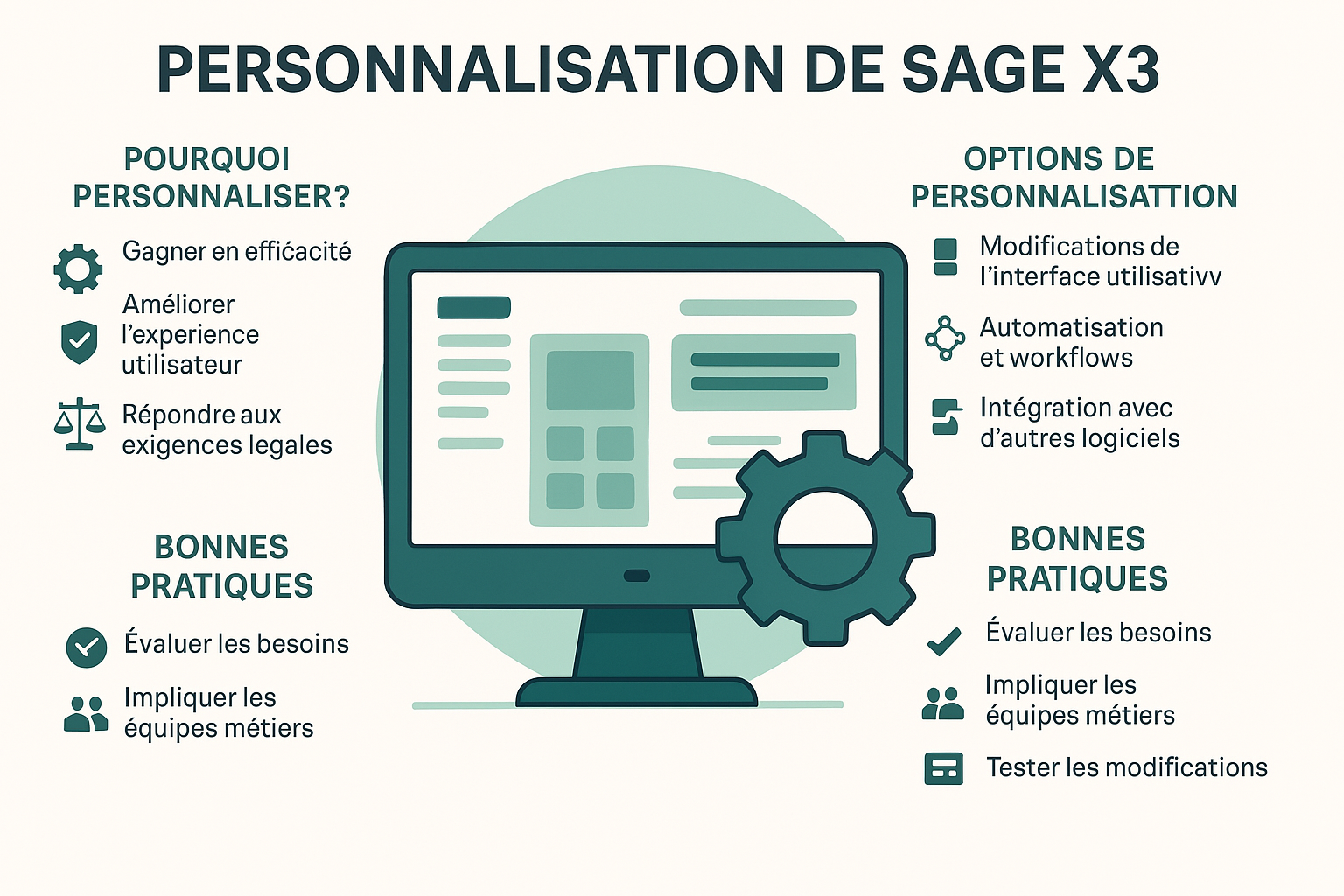 Personnaliser Sage X3 selon les besoins de son entreprise ?