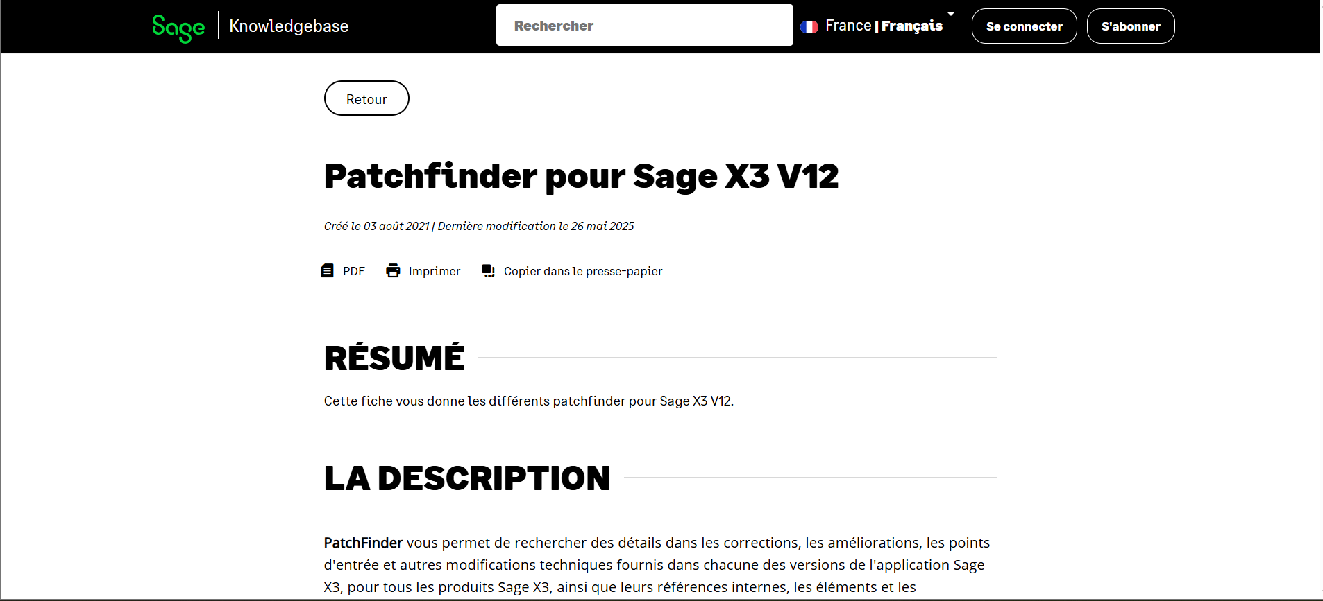 Téléchargez Patch finder X3 V12 version 1.1.8