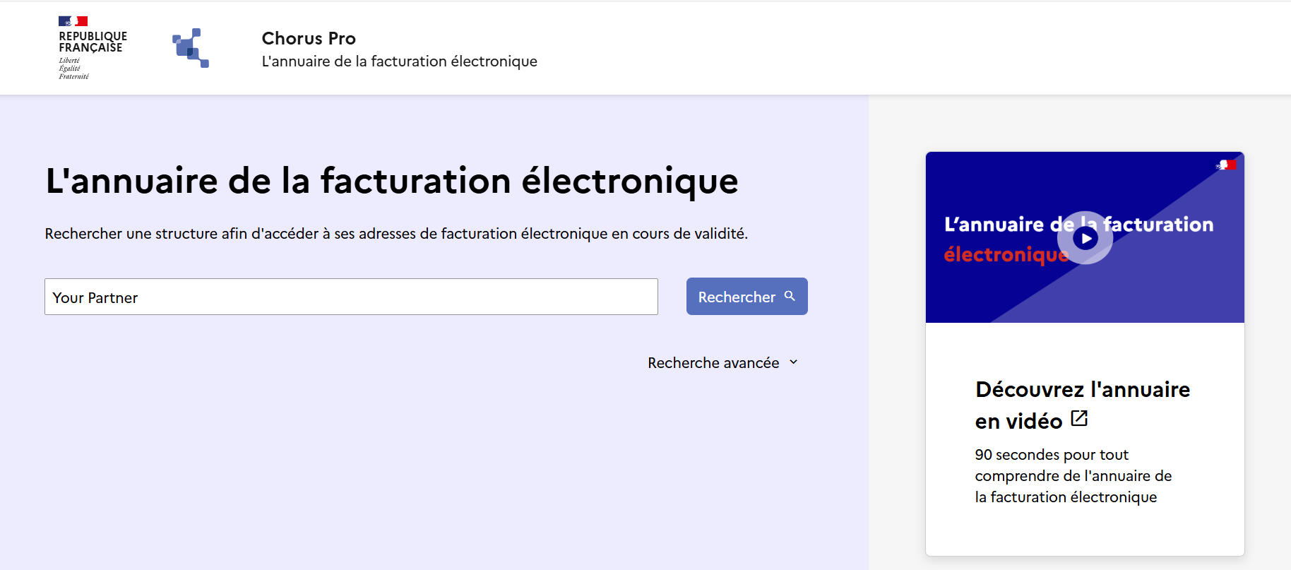 Comment retrouver la plateforme agréée d'une société ?