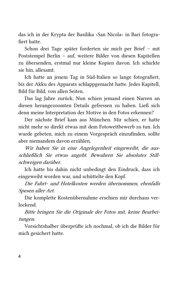 Textauszug aus Geheimbund mit Dame - Copyright: Mira Stern 2022