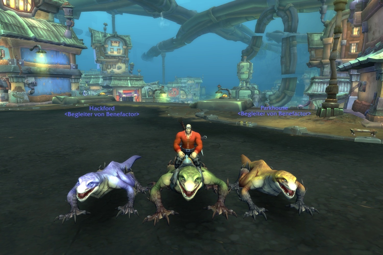 WOW – Echsen als Begleiter und Reittier