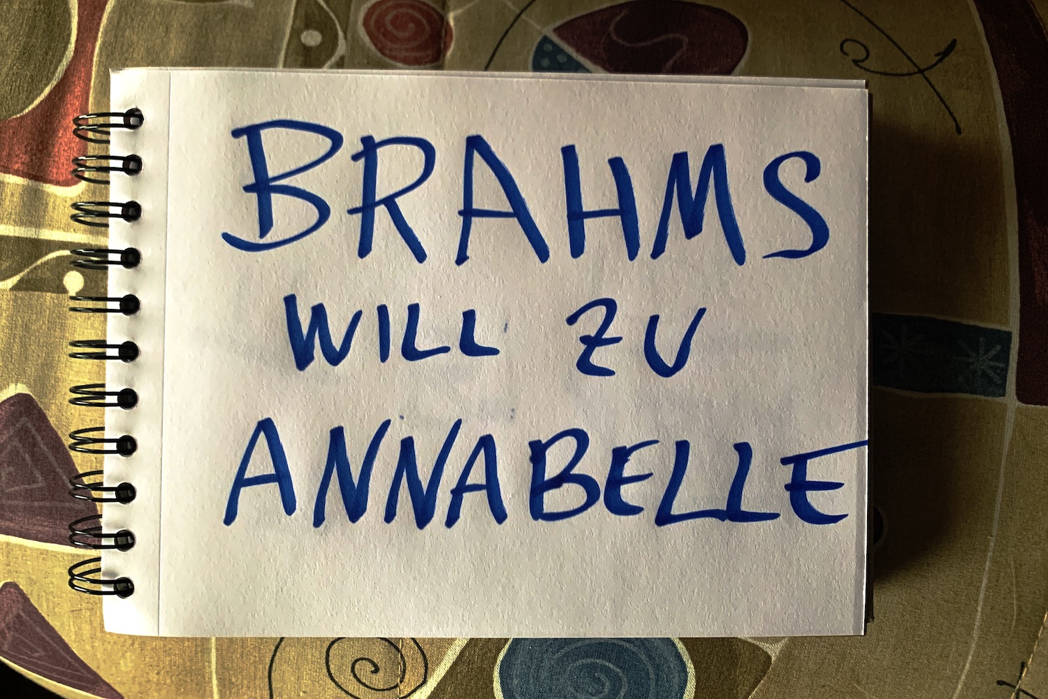 Brahms vs. Annabelle