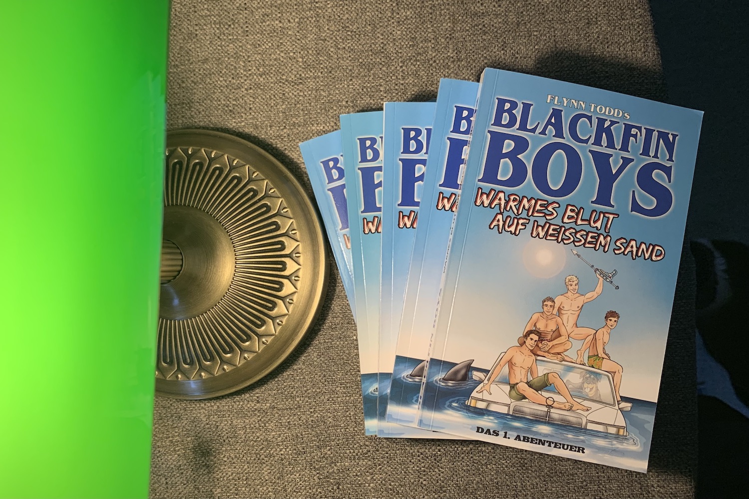 Blackfin Boys in öffentlichen Bücherschränken