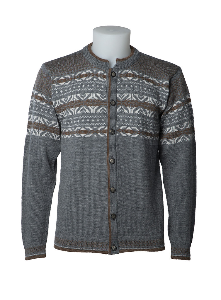 Norlender Men's Nordic Merino Wool Cardigan 674 Sweater Chalet