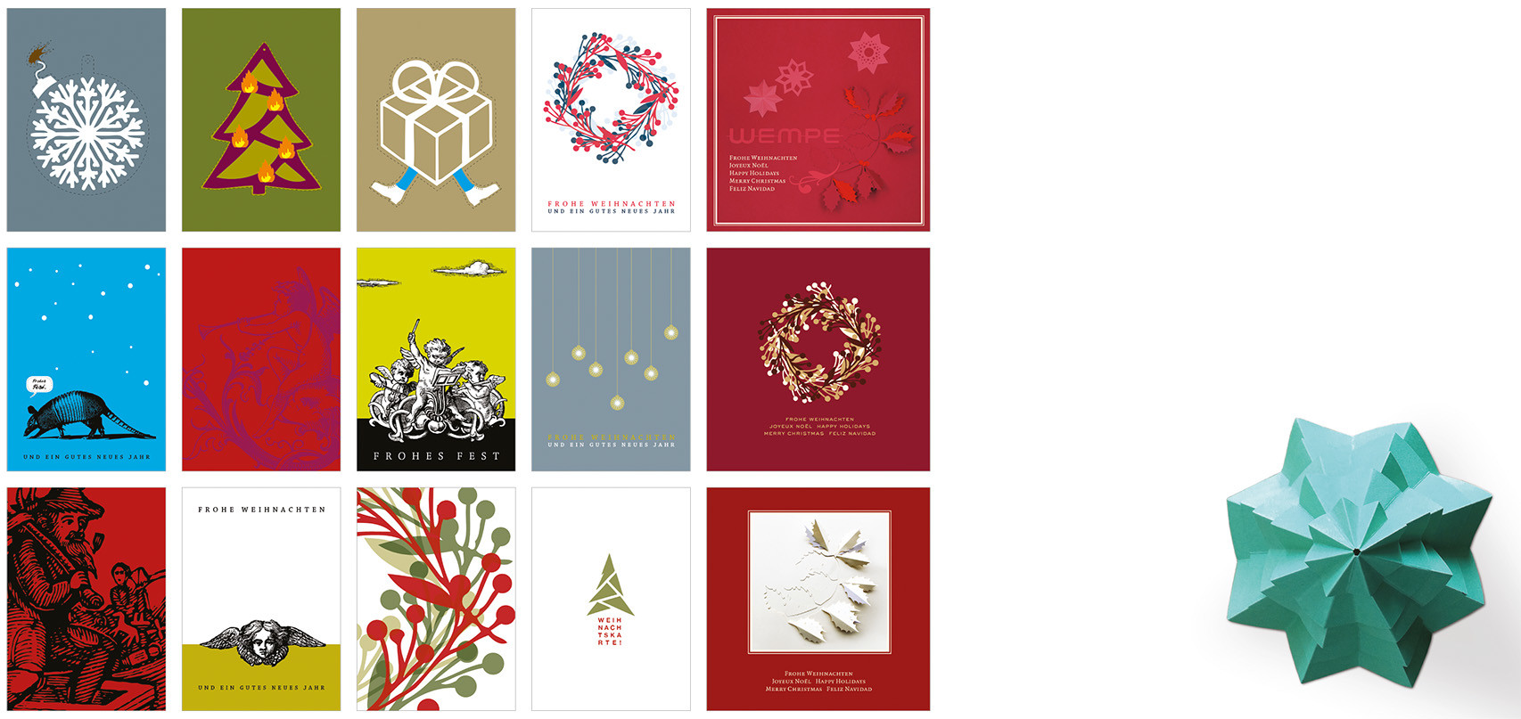 LD HH & WEMPE / Weihnachtskarten / Agentur: Leagas Delaney HH