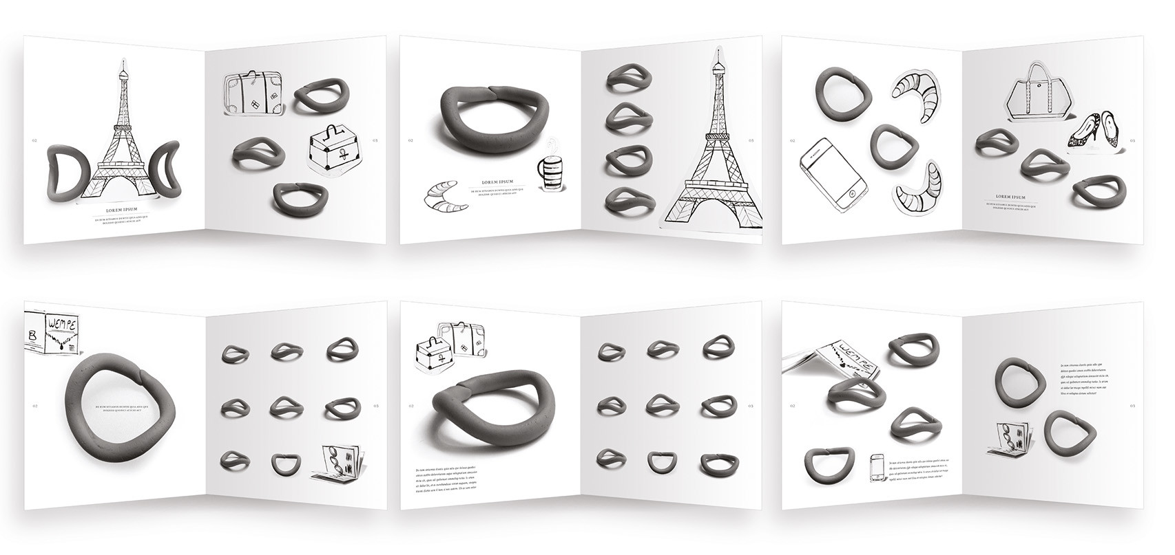 WEMPE / Design / Bildkonzept für ein Ringe-Mailing / Agentur: Leagas Delaney HH