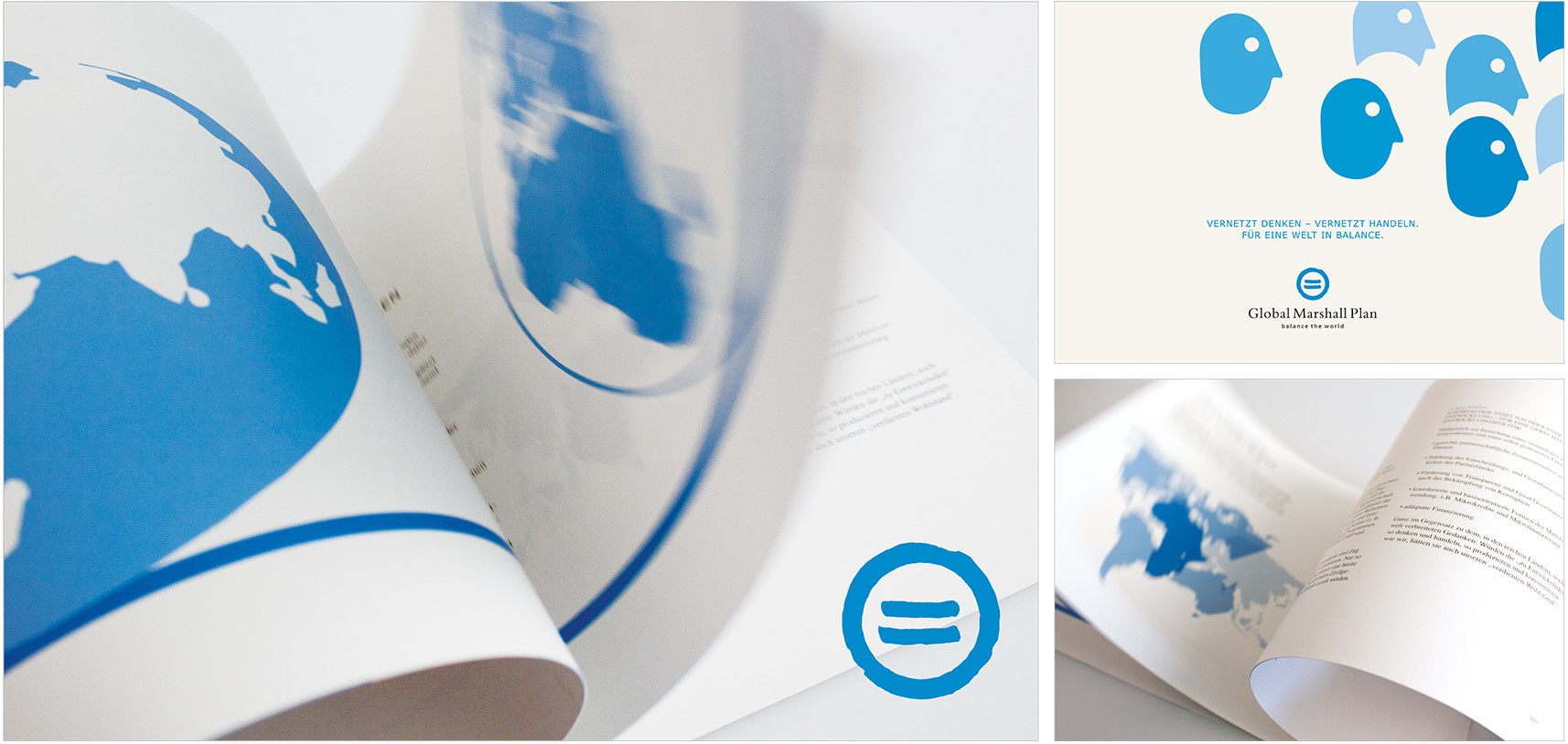 GLOBAL MARSHALL PLAN Foundation / Literatur / Broschüre 2011 / Agentur: Leagas Delaney HH