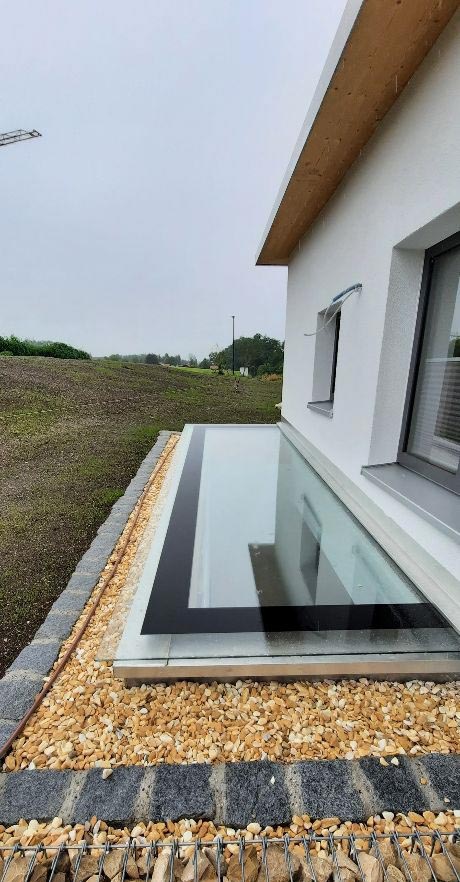 Kellerschachtverglasung - Begehbares Glas - © Glaserei Allgäuer