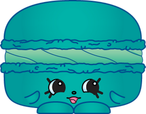 gâteau [Shopkins] - gourmandise- alimentation - smiley émoticône émoji cartoon clipart illustration - artémotic