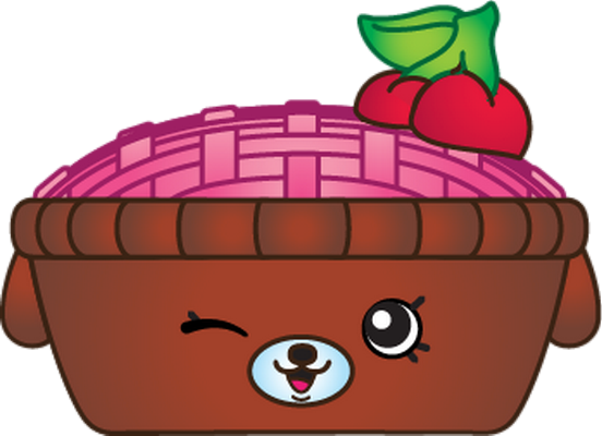 gâteau [Shopkins] - gourmandise- alimentation - smiley émoticône émoji cartoon clipart illustration - artémotic