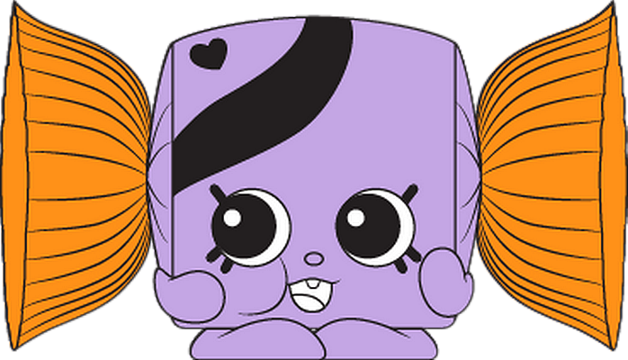 bonbon [Shopkins] - gourmandise- alimentation - smiley émoticône émoji cartoon clipart illustration - artémotic