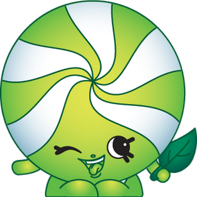bonbon [Shopkins] - gourmandise- alimentation - smiley émoticône émoji cartoon clipart illustration - artémotic
