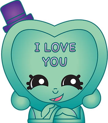 bonbon [Shopkins] - gourmandise- alimentation - smiley émoticône émoji cartoon clipart illustration - artémotic