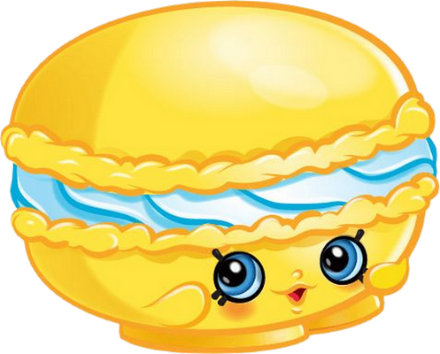 gâteau [Shopkins] - gourmandise- alimentation - smiley émoticône émoji cartoon clipart illustration - artémotic