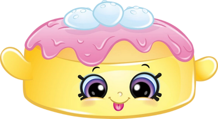 pancake [Shopkins] - gourmandise- alimentation - smiley émoticône émoji cartoon clipart illustration - artémotic