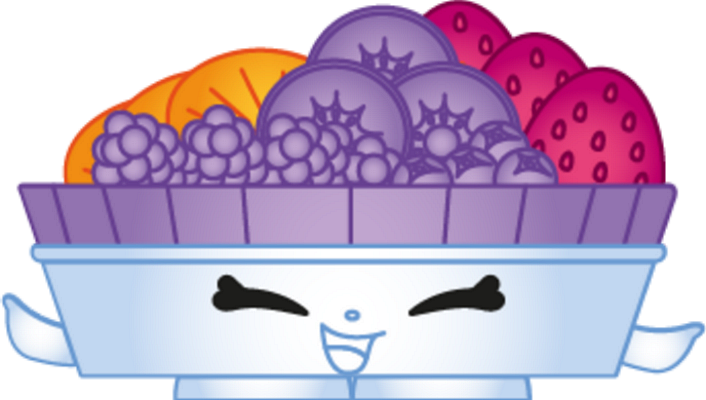 gâteau [Shopkins] - gourmandise- alimentation - smiley émoticône émoji cartoon clipart illustration - artémotic