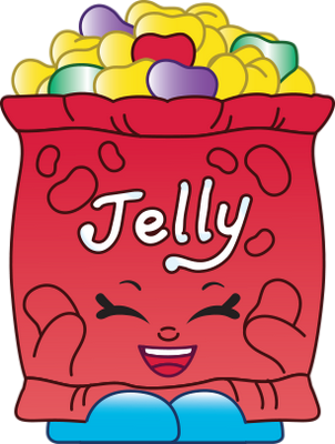 bonbon [Shopkins] - gourmandise- alimentation - smiley émoticône émoji cartoon clipart illustration - artémotic