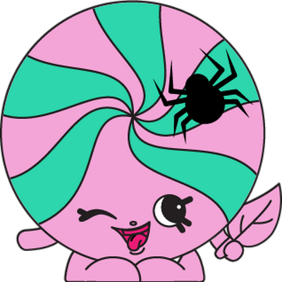 bonbon [Shopkins] - gourmandise- alimentation - smiley émoticône émoji cartoon clipart illustration - artémotic