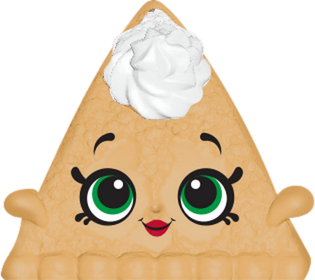 gâteau [Shopkins] - gourmandise- alimentation - smiley émoticône émoji cartoon clipart illustration - artémotic