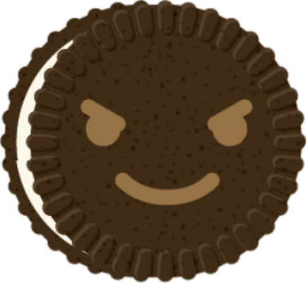 biscuit - gourmandise- alimentation - smiley émoticône émoji cartoon clipart illustration - artémotic