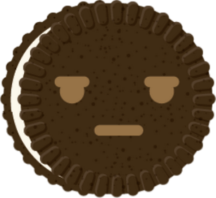 biscuit - gourmandise- alimentation - smiley émoticône émoji cartoon clipart illustration - artémotic