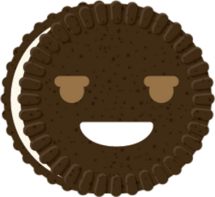 biscuit - gourmandise- alimentation - smiley émoticône émoji cartoon clipart illustration - artémotic