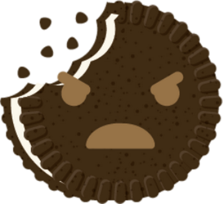 biscuit - gourmandise- alimentation - smiley émoticône émoji cartoon clipart illustration - artémotic