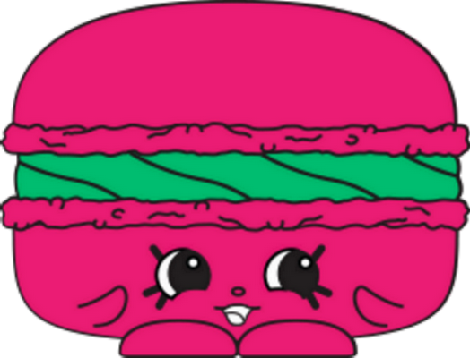 gâteau [Shopkins] - gourmandise- alimentation - smiley émoticône émoji cartoon clipart illustration - artémotic
