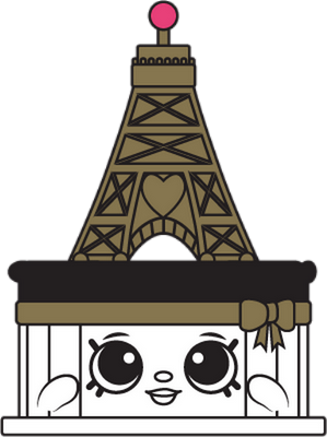 gâteau [Shopkins] - gourmandise- alimentation - smiley émoticône émoji cartoon clipart illustration - artémotic