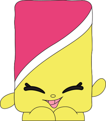 bonbon [Shopkins] - gourmandise- alimentation - smiley émoticône émoji cartoon clipart illustration - artémotic