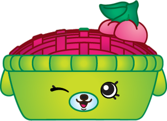 gâteau [Shopkins] - gourmandise- alimentation - smiley émoticône émoji cartoon clipart illustration - artémotic