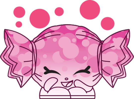 bonbon [Shopkins] - gourmandise- alimentation - smiley émoticône émoji cartoon clipart illustration - artémotic
