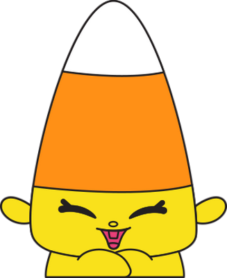 bonbon [Shopkins] - gourmandise- alimentation - smiley émoticône émoji cartoon clipart illustration - artémotic