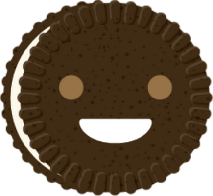 biscuit - gourmandise- alimentation - smiley émoticône émoji cartoon clipart illustration - artémotic