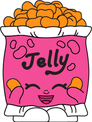 bonbon [Shopkins] - gourmandise- alimentation - smiley émoticône émoji cartoon clipart illustration - artémotic