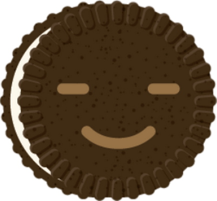 biscuit - gourmandise- alimentation - smiley émoticône émoji cartoon clipart illustration - artémotic