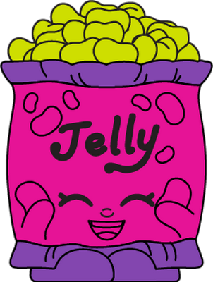 bonbon [Shopkins] - gourmandise- alimentation - smiley émoticône émoji cartoon clipart illustration - artémotic