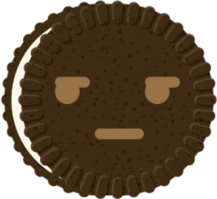biscuit - gourmandise- alimentation - smiley émoticône émoji cartoon clipart illustration - artémotic