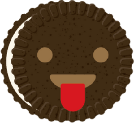 biscuit - gourmandise- alimentation - smiley émoticône émoji cartoon clipart illustration - artémotic