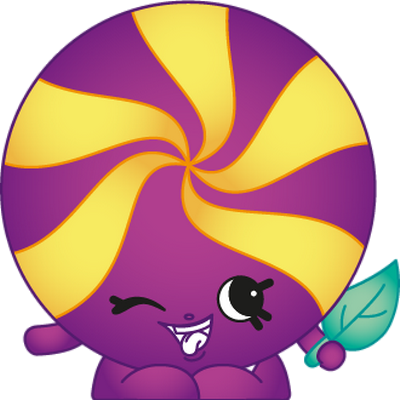 bonbon [Shopkins] - gourmandise- alimentation - smiley émoticône émoji cartoon clipart illustration - artémotic