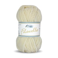 Strickfilzwolle Natur