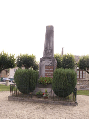 Monument aux Morts Haudiomont (55 - Meuse, France)