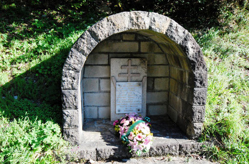 Mémorial Tunnel du Lioran La Remise commune de Laveissière (15) 2e Section Compagnie BERTRAND