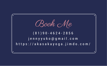 Jenny Okamoto Helps your body Bilingual Yoga Instructor
