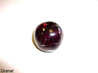 roter Granat Trommelstein