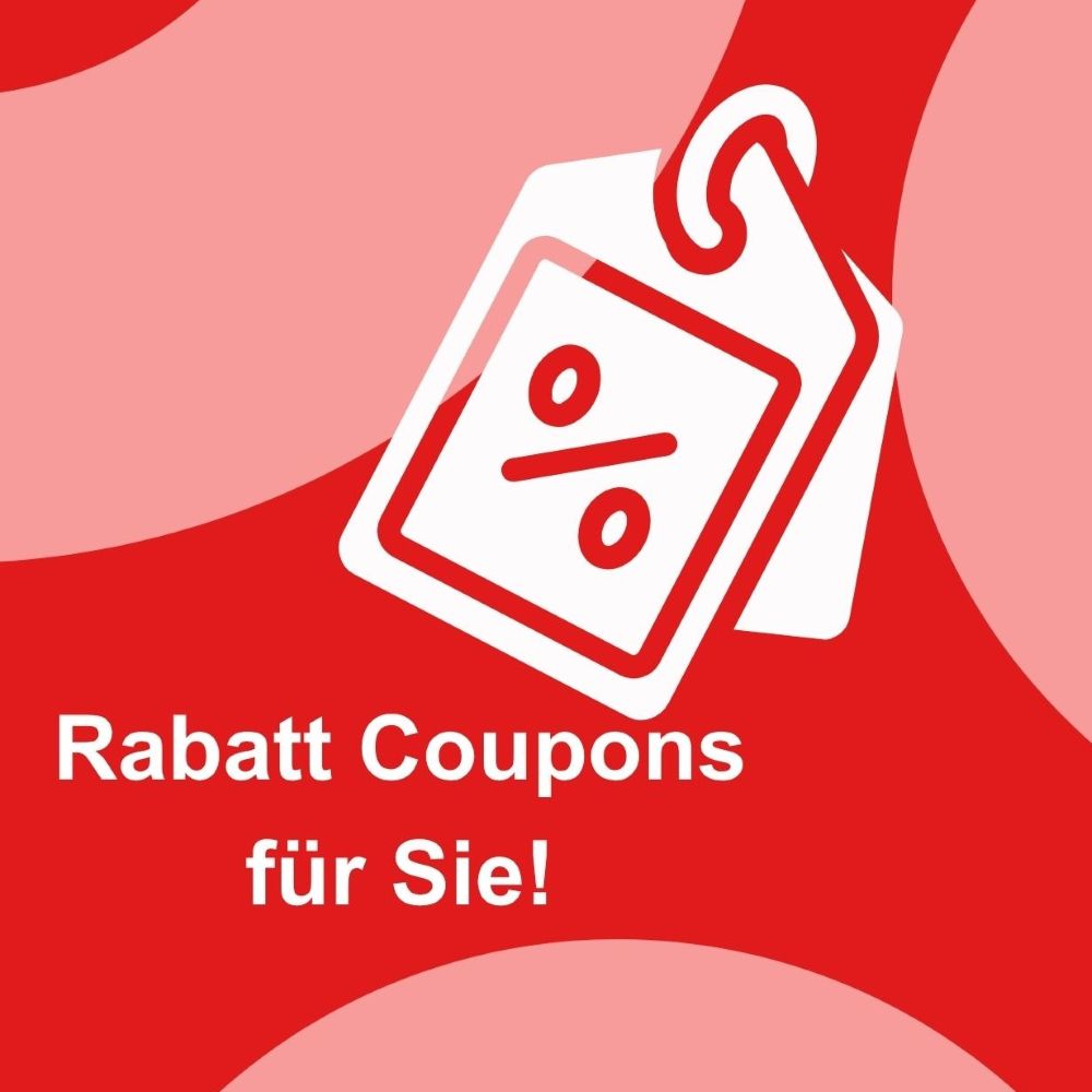 Neue Rabatt Coupons für Sie bis August gültig.