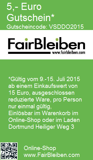 Vegan Street Day FairBleiben Gutschein
