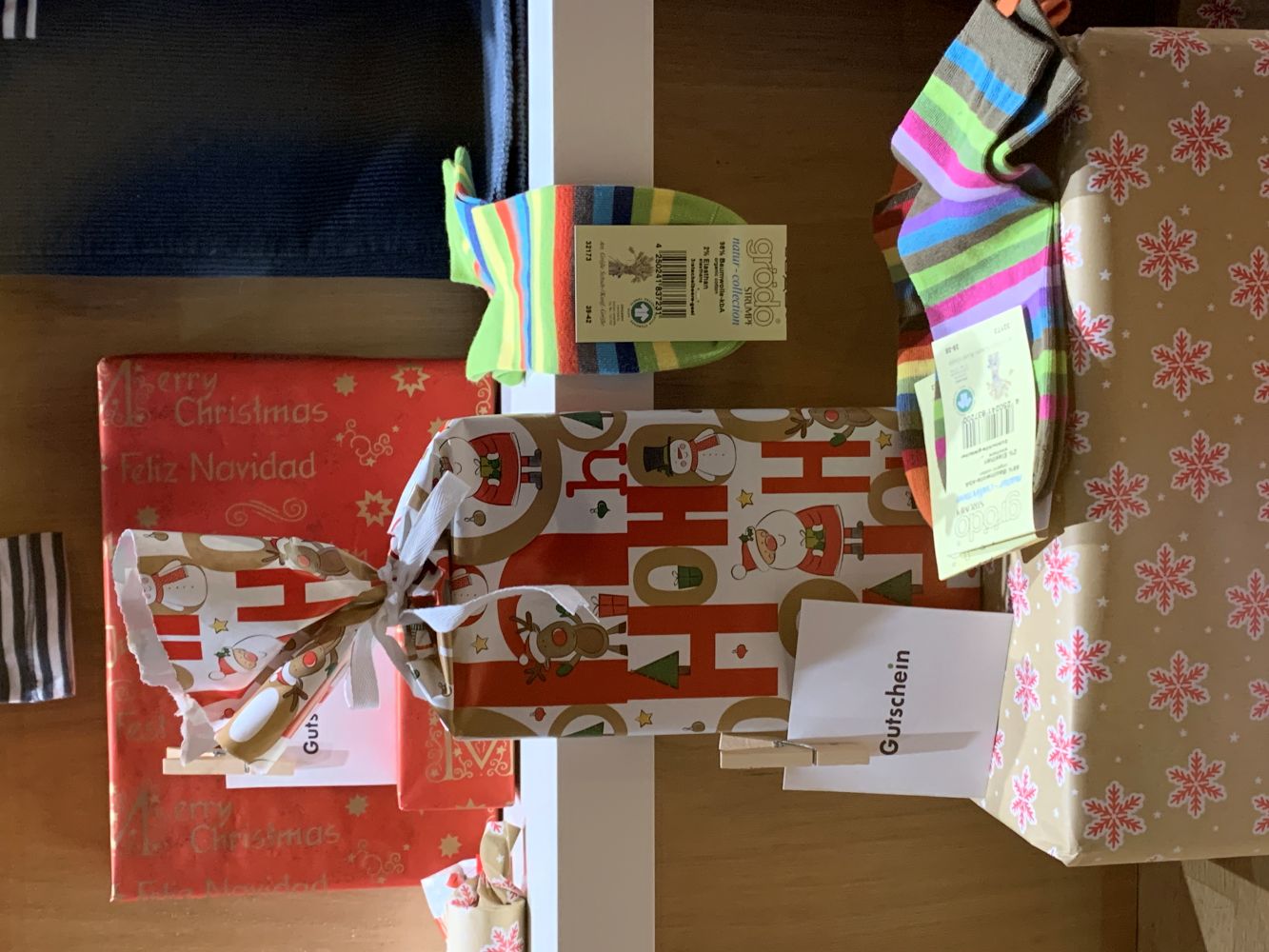 Blick in Weihnachtsschaufenster 2025